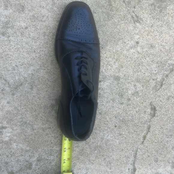 J. Lindeberg Mens Brogue 3 Blk Oxford Shoes Size 7 main image 6